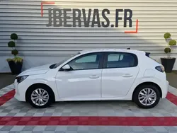 Blanc Utilisé 2021 Peugeot 208 Active Citadine | 11 999 € (Prix juste)