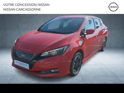 Rouge Utilisé 2022 Nissan Leaf Acenta Citadine | 14 990 € (Prix juste)