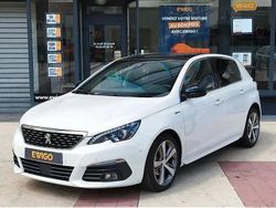 Blanc Utilisé 2019 Peugeot 308 GT-line Berline | 14 490 € (Prix juste)