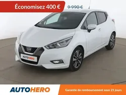 Blanc Utilisé 2017 Nissan Micra N-Connecta Citadine | 9 590 € (Prix juste)