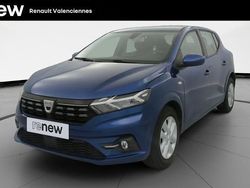 Bleu iron métallisé Occasion 2022 Dacia Sandero Comfort Berline | 12 699 € (Bon prix)