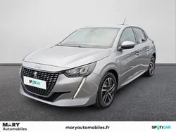 Gris Utilisé 2020 Peugeot 208 Allure Citadine | 13 990 € (Prix juste)