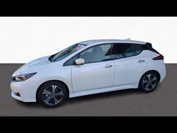 Blanc Utilisé 2021 Nissan Leaf N-Connecta Citadine | 15 760 € (Prix juste)