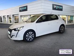 Blanc Utilisé 2023 Peugeot 208 Active Citadine | 12 990 € (Bon prix)