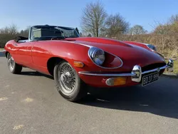 Rouge Utilisé 1969 Jaguar E-Type Cabriolet | 71 700 €