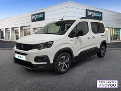 Blanc Utilisé 2020 Peugeot Rifter GT-line Monospace | 15 980 € (Prix juste)