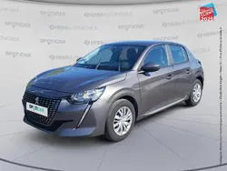 Gris Utilisé 2021 Peugeot 208 Active Citadine | 11 499 € (Prix juste)