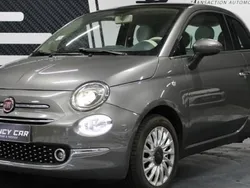 Gris Utilisé 2016 Fiat 500 Lounge Berline | 10 480 € (Prix juste)