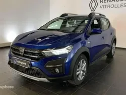 Bleu Utilisé 2022 Dacia Sandero Comfort Citadine | 14 499 € (Prix juste)