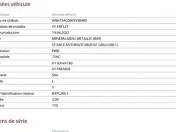 Utilisé 2022 BMW X1 SUV | 25 990 € (Prix juste)