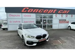 Blanc Utilisé 2019 BMW 116 Sport Line Citadine | 21 990 € (Prix juste)