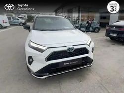 Blanc lunaire nacré/toit noir attitude Utilisé 2025 Toyota RAV4 Hybrid SUV | 52 690 € (Prix cher)