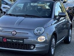 Gris Utilisé 2019 Fiat 500 Lounge Berline | 9 990 € (Prix juste)