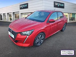 Rouge Utilisé 2020 Peugeot 208 Allure Citadine | 12 590 € (Prix juste)