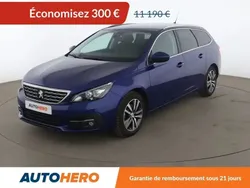 Bleu Utilisé 2019 Peugeot 308 Allure Break | 10 790 € (Prix juste)