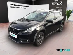 Noir Utilisé 2017 Peugeot 2008 Allure SUV | 9 990 € (Prix juste)