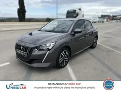 Gris Utilisé 2020 Peugeot 208 Allure Citadine | 14 500 € (Prix juste)