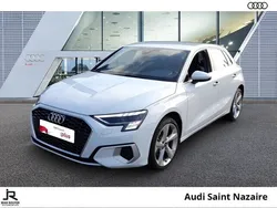 Blanc glacier métallisé Utilisé 2023 Audi A3 Advanced | 32 590 € (Prix juste)