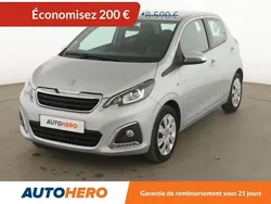 Gris Utilisé 2017 Peugeot 108 Style Citadine | 8 390 € (Prix juste)