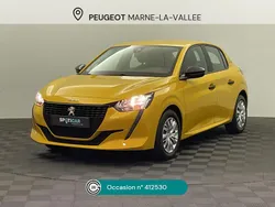 Jaune Utilisé 2022 Peugeot 208 Business-Line Citadine | 11 990 € (Prix juste)