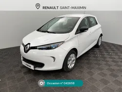Blanc Utilisé 2018 Renault Zoe Citadine | 7 990 € (Prix assez cher)
