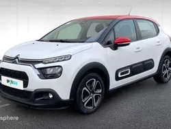 Blanc banquise (o) Utilisé 2022 Citroën C3 PureTech Citadine | 10 979 € (Bon prix)