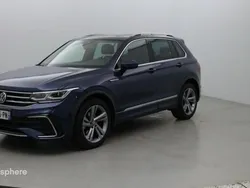 Bleu Utilisé 2021 VW Tiguan Exclusive SUV | 36 499 € (Prix cher)