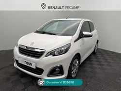 Blanc Utilisé 2021 Peugeot 108 Style Citadine | 10 990 € (Prix juste)