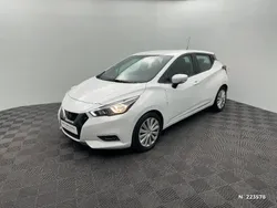 Blanc Utilisé 2020 Nissan Micra Acenta Citadine | 12 490 € (Prix juste)