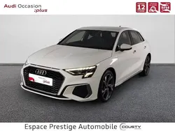 Blanc ibis Utilisé 2022 Audi A3 S-Line | 24 390 € (Prix juste)
