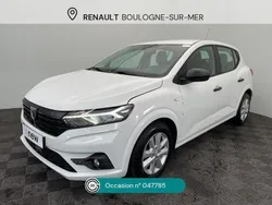 Blanc Utilisé 2021 Dacia Sandero Essentiel Citadine | 12 990 € (Prix juste)