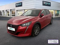 Rouge Utilisé 2020 Peugeot e-208 Allure Citadine | 12 990 € (Prix juste)