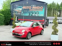 Rouge Utilisé 2012 Fiat 500C Cabriolet | 5 900 € (Prix assez cher)