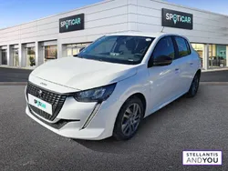 Blanc Utilisé 2022 Peugeot 208 Active Citadine | 13 090 € (Prix juste)