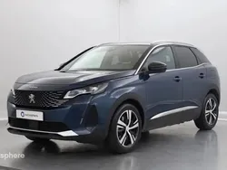 Bleu Utilisé 2022 Peugeot 3008 GT SUV | 25 999 € (Prix juste)