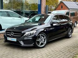 Noir Utilisé 2015 Mercedes C180 AMG Break | 16 950 € (Prix cher)
