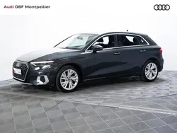 Gris manhattan métallisé Utilisé 2021 Audi A3 Design | 28 480 € (Prix juste)