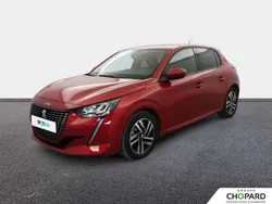 Rouge Utilisé 2021 Peugeot 208 Allure Citadine | 13 790 € (Prix juste)