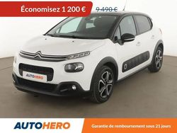 Blanc Utilisé 2018 Citroën C3 PureTech Citadine | 8 290 € (Prix juste)