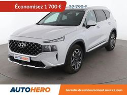 Blanc Utilisé 2021 Hyundai Santa Fe SUV | 31 090 €