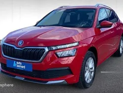Rouge Utilisé 2024 Skoda Kamiq Ambition SUV | 20 490 € (Prix juste)