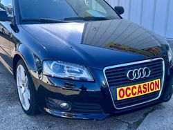 Noir Utilisé 2012 Audi A3 Sportback Citadine | 8 990 € (Prix assez cher)