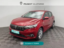 Rouge Utilisé 2021 Dacia Sandero Comfort Citadine | 12 490 € (Bon prix)
