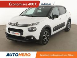 Blanc Utilisé 2018 Citroën C3 PureTech Citadine | 8 890 € (Prix juste)