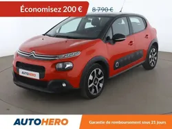 Rouge Utilisé 2017 Citroën C3 Feel Citadine | 8 590 € (Bon prix)