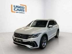Blanc Utilisé 2021 VW Tiguan R-line SUV | 35 990 € (Prix assez cher)