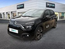 Noir Utilisé 2022 Citroën C3 PureTech Citadine | 12 990 € (Prix assez cher)