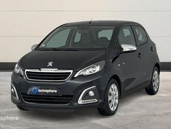 Noir Utilisé 2017 Peugeot 108 Style Citadine | 9 499 € (Prix juste)