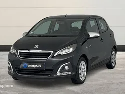 Noir Utilisé 2017 Peugeot 108 Style Citadine | 9 499 € (Prix assez cher)