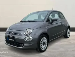 Gris Utilisé 2019 Fiat 500 Lounge Berline | 9 499 € (Prix juste)